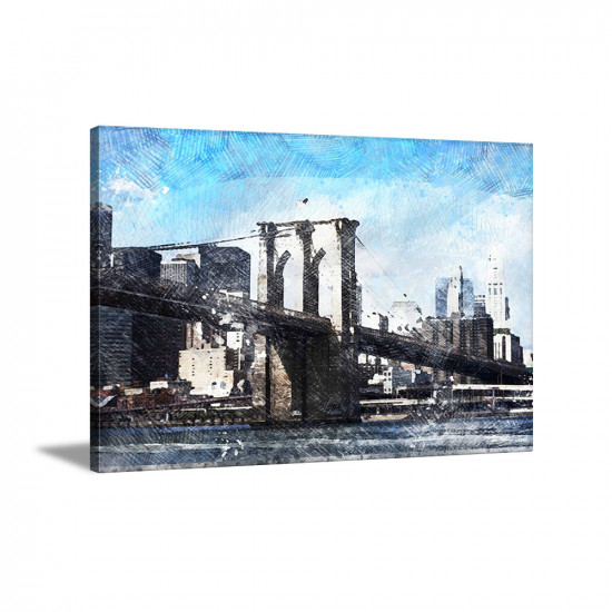 A bridge over a river
